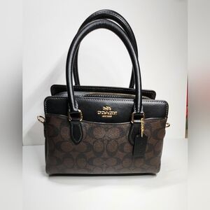 Coach Mini Darcie Carryall In Signature Canvas CH174 NWOT